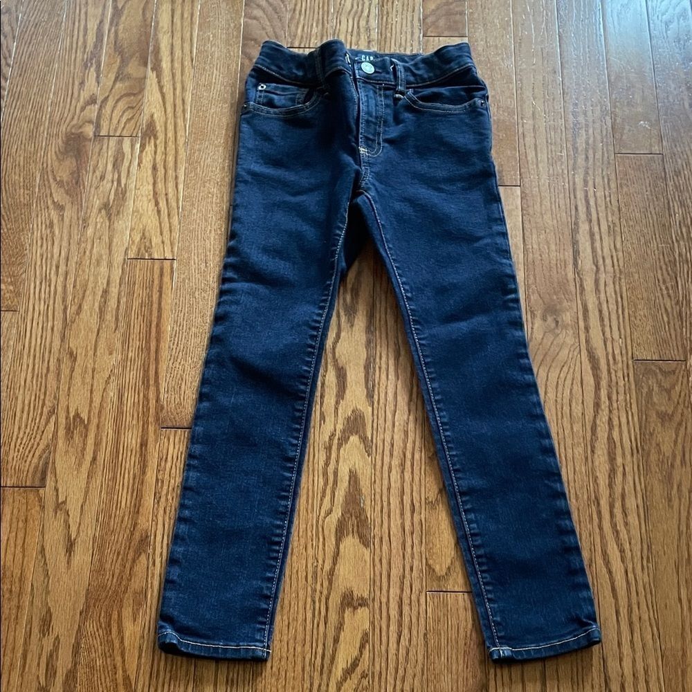 GAP Dark Wash Stretch Skinny Jeans Boy’s Sz 8 Slim